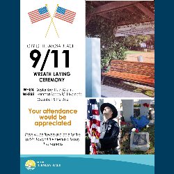 City of Hermosa Beach: 9/11 Remembrance Wreath Laying Ceremony